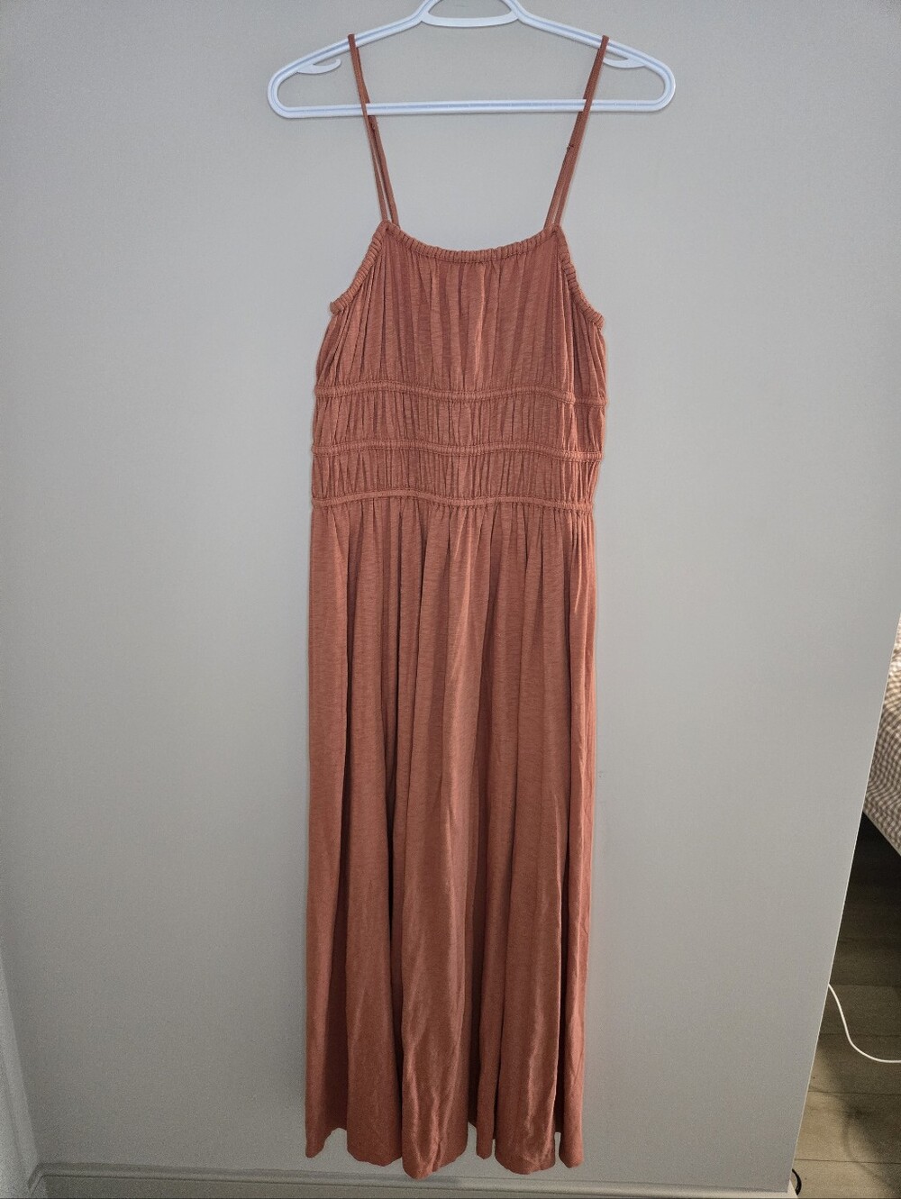 American Eagle Outfitters Rust Orange Maxi Dress - Adjustable Straps (BNWT) - Picture 1 of 5